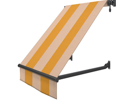 Copertină de soare pentru balcon cu manivelă