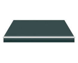 Copertină retractabilă pentru terasă verde