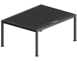 Pergolă din aluminiu cu lamele