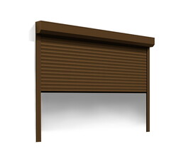 Ușă cu obloane electrice într-un sistem adaptiv securizat