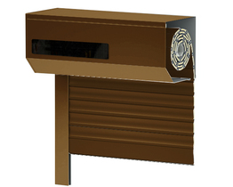 Obturator de securitate controlat prin buton