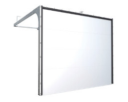 Ușă de garaj electrică RAL 9010