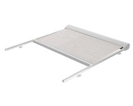 Copertină de acoperiș impermeabilă, albă