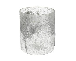 Świecznik Twig I ⌀15cm argintiu