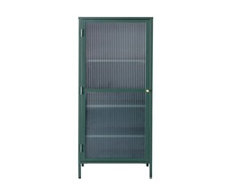 Vitrină Xappa slim verde