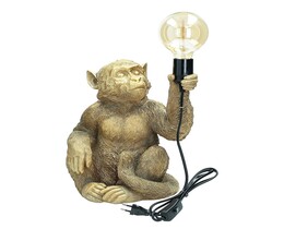 Lampă de masă Maimuță aurie 36cm