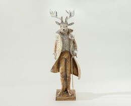 Figurka dekoracyjna Gentleman Cerb 30x9x69 cm