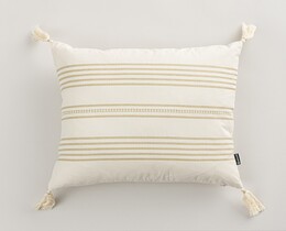 Husă de pernă pentru pernă Linea Sand Tassel 45x45 cm