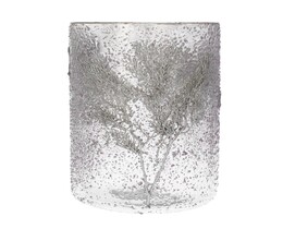 Świecznik Twig II ⌀20cm argintiu