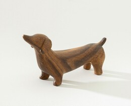 Ceramiczna figurka psa Bruno 17x4x11 cm