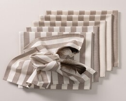Set șervețele 6 buc 42x42 Quadro 136-07