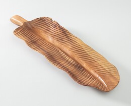 Frunză de lemn Patera 60x18 cm