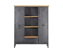 Bibliotecă Factory 120x41x181cm