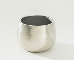 Ghiveci acoperit aluminiu Argen II 14x13 cm