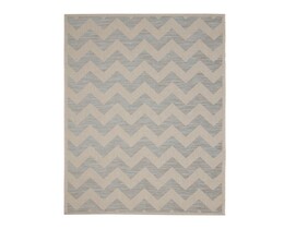 Dywan Modern Chevron bej/albastru gheață 160x230 cm