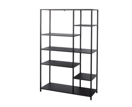 Bibliotecă cu rafturi Ivar 80x30x165cm