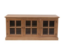 Comodă Josette 148x45x85cm gri natural