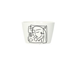 Capac pentru ghiveci de flori Face II 8cm