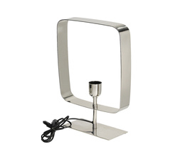 Lampă de masă Theo argintie 46 cm