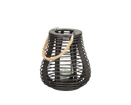 Lampion Vela 33cm negru