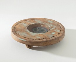 Podstawka na świecę Flacără rustică 15 cm