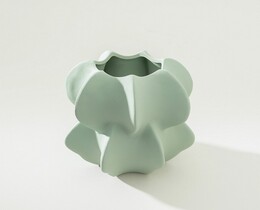 Wazon Verde Petal 15x17 cm
