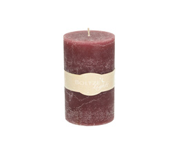 Świeca Lea 15cm bordo
