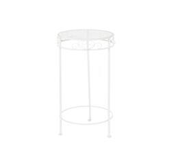 Suport pentru plante Daisy 60cm alb