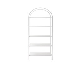 Bibliotecă Clarence 200cm albă