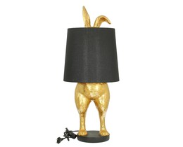 Lampă de masă Iepure auriu 74cm