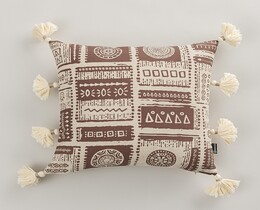 Husă de pernă pentru pernă Tassel Nomad Tribal 45x45 cm