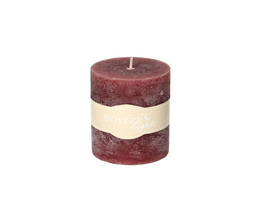 Świeca Lea 10cm bordo