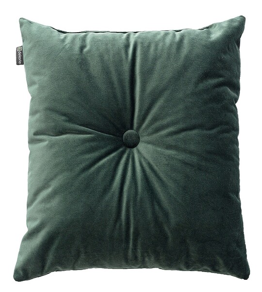 Square Velvet Cushion with Button