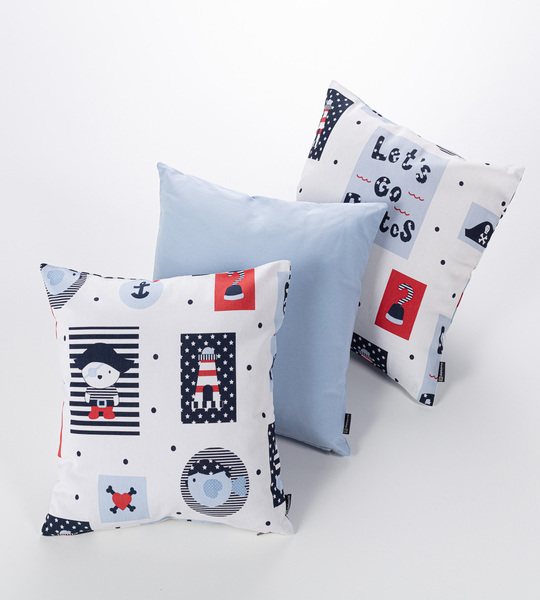 Set cushion covers 3 pcs Little World 08