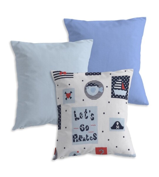 Set cushion covers 3 pcs Little World 12
