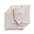 Set napkins 6 pcs 42x42cm Linen 159-15