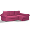 Backabro sofa Bed with Chaise Longue Cover