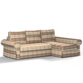Backabro sofa Bed with Chaise Longue Cover