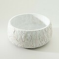 Cover pot for flower pot Leaf and 25x25x11 cm